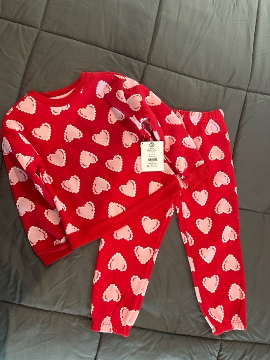 Way To Celebrate Other - Girls Heart Jogger Set